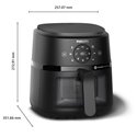 Airfryer friteuse sans huile Série 2000 1300 Watts NA210.00 noir