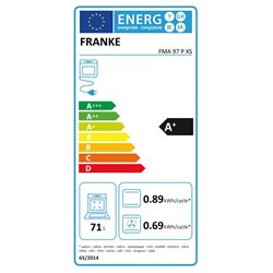 Four pyrolyse Maris FMA 97 P XS 785082 71 Litres LED inox et noir