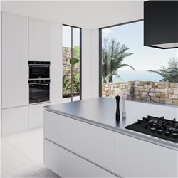 Micro-ondes combiné encastrable Maris FMA 45 MW XS 40 Litres Inox et noir 785228