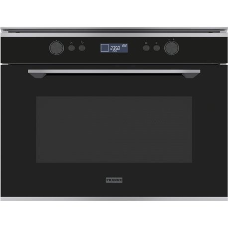 Micro-ondes combiné encastrable Mythos FMY 45 MW XS 40 Litres Inox et noir 785235