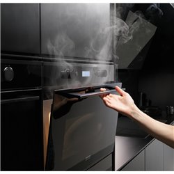 Micro-ondes combiné encastrable Mythos FMY 45 MW BK 40 Litres Noir 930550