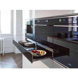 Tiroir chauffant FMY 14 DRW XS Mythos 813570 inox et noir