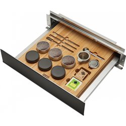 Tiroir pour machine à café encastrable FMY 14 CM NR 300796 noir