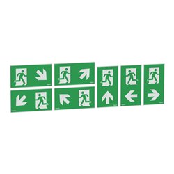 Kit pictogrammes flèches dédiées Smartexit Exiway OVA53173