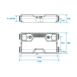 VMC double flux InspirAIR Side 180 m3/h Classic