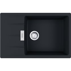 Evier Centro Fragranit CNG 611-XLC Noir mat automatique 121599