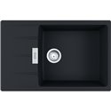 Evier Centro Fragranit CNG 611-XLC Noir mat automatique 121599