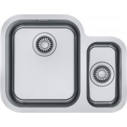 Evier Smart Inox SRX 160-34-16 Inox automatique petite cuve à gauche 124002