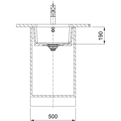 Evier Kubus Fraceram KXK 110-41 Anthracite manuel 123401