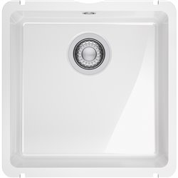 Evier Kubus Fraceram KXK 110-41 Blanc manuel 123388