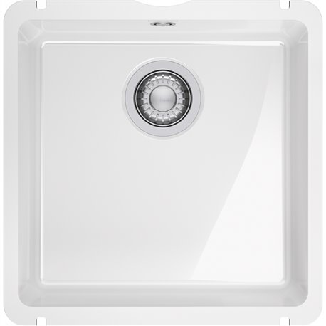 Evier Kubus Fraceram KXK 110-41 Blanc manuel 123388