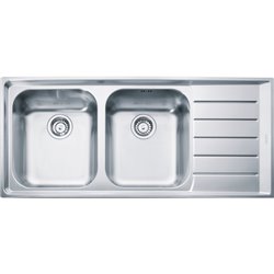 Evier Neptune Inox NEX 221 Inox manuel égouttoir à droite 1164 x 514 mm 118575