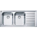 Evier Neptune Inox NEX 221 Inox manuel égouttoir à droite 1164 x 514 mm 118575