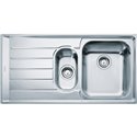 Evier Neptune Inox NEX 251 Inox manuel égouttoir à gauche 1004 x 514 mm 118568