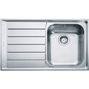 Evier Neptune Inox NEX 211-86 Inox manuel égouttoir à gauche 864 x 514 mm 118544