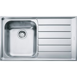 Evier Neptune Inox NEX 211-86 Inox manuel égouttoir à droite 864 x 514 mm 118537