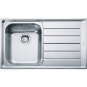 Evier Neptune Inox NEX 211-86 Inox manuel égouttoir à droite 864 x 514 mm 118537