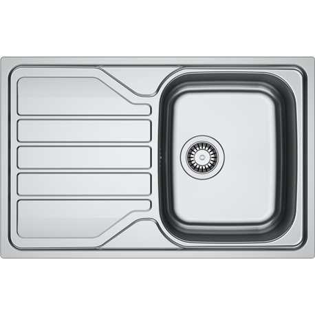 Evier Flash Inox FLN 611-78 Inox automatique 780 x 500 mm 464443 Evier Flash Inox FLN 611-78 Inox automatique 780 x 500 mm 464443