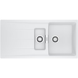 Evier Centro Fragranit CNG 651 Blanc artic automatique 121667