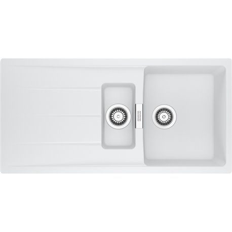 Evier Centro Fragranit CNG 651 Blanc artic automatique 121667
