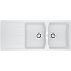 Evier Centro Fragranit CNG 621 Blanc artic automatique 121728