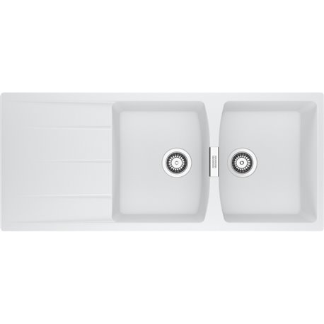 Evier Centro Fragranit CNG 621 Blanc artic automatique 121728