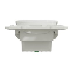 Lot de 40 prises de courant 2P+T Odace S523059P Blanc 