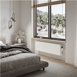 Radiateur fluide caloporteur Yali Ramo Plus plinthe 1500 Watts