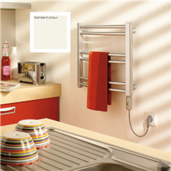 Sèche serviette électrique Mini Surf 80 Watts, 550x500x60 mm MINS80-R9016-DESTOCK Traffic White