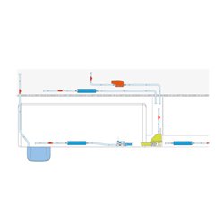 Pompe de relevage Maxi Orange 35 L/h
