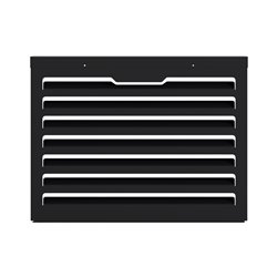 Panneau arrière cache clim Giada Noir Taille XXL