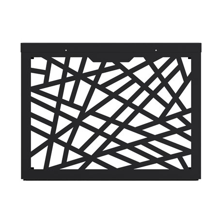Panneau arrière cache clim Diamante Noir Taille 3XL