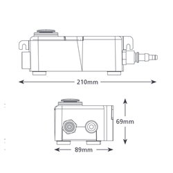 Pompe de relevage Mini Tank 35 L/h