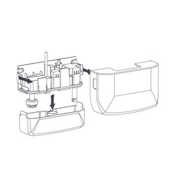 Pompe de relevage Mini Blanche 12 L/h