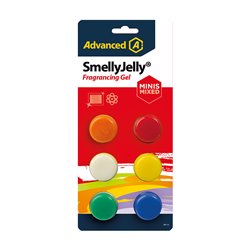Gel parfumé Mini SmellyJelly Sélection pour climatisation et ventilation - 6 pastilles