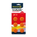 Gel parfumé Mini SmellyJelly Orange pour climatisation et ventilation - 6 pastilles