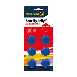 Gel parfumé Mini SmellyJelly Montagne pour climatisation et ventilation - 6 pastilles