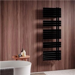 Sèche serviette électrique Soul_S Wifi 750 Watts, Mât à droite Noir URM055V10A401NNN-10-CL-DESTOCK