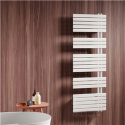 Sèche serviette électrique Soul_S Wifi 500 Watts, Mât à droite Blanc Standard URS055V01A401NNN-01-ST-DESTOCK