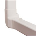 Angle vertical gauche 0614VS-W Blanc 60x45 mm