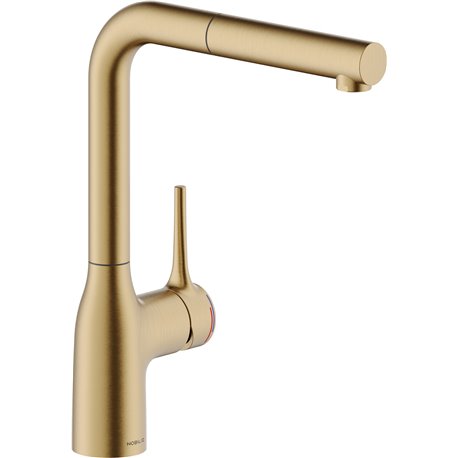 Mitigeur cuisine Mania CU128117/1GTP Ambra brossé PVD