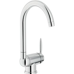 Mitigeur cuisine sous-fenêtre Ovetto NU12513/4CR Chromé brillant