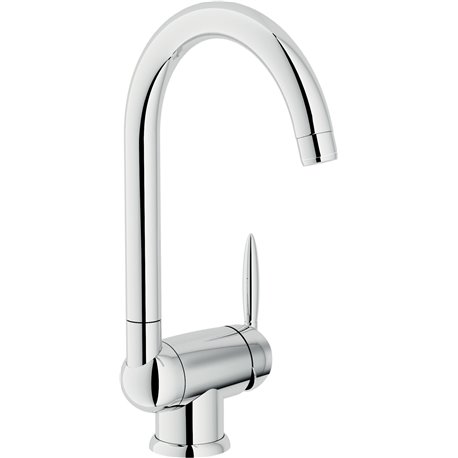 Mitigeur cuisine sous-fenêtre Ovetto NU12513/4CR Chromé brillant