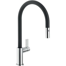 Mitigeur cuisine Flag FL96137NC Chromé brillant et Mora mat