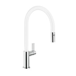 Mitigeur cuisine Flag FL96137WC Chromé brillant et Blanc mat