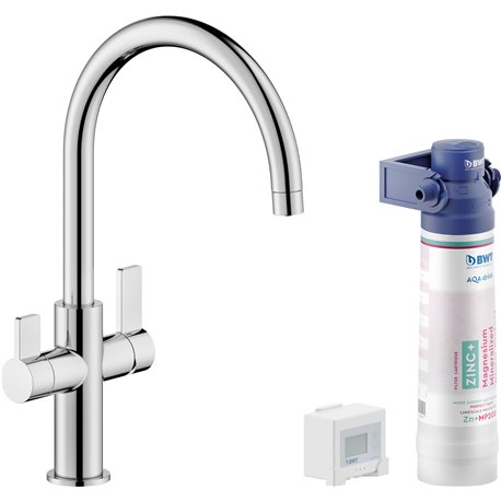 Mitigeur cuisine Sorgente Filtra FL96824/3VBCR Chromé brillant
