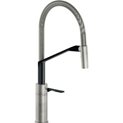 Mitigeur cuisine Héron HR125300IB Inox brossé et Mora mat
