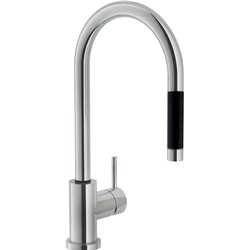 Mitigeur cuisine Live LV00137/1IX inox brossé