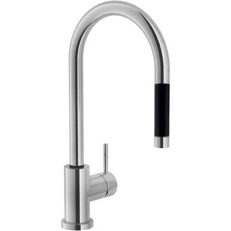 Mitigeur cuisine Live LV00137/1IX inox brossé