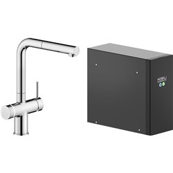 Mitigeur cuisine Sorgente Frizza LV0K117/EFRCR Chromé brillant
